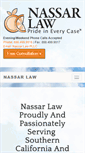 Mobile Screenshot of nassarlaw.net